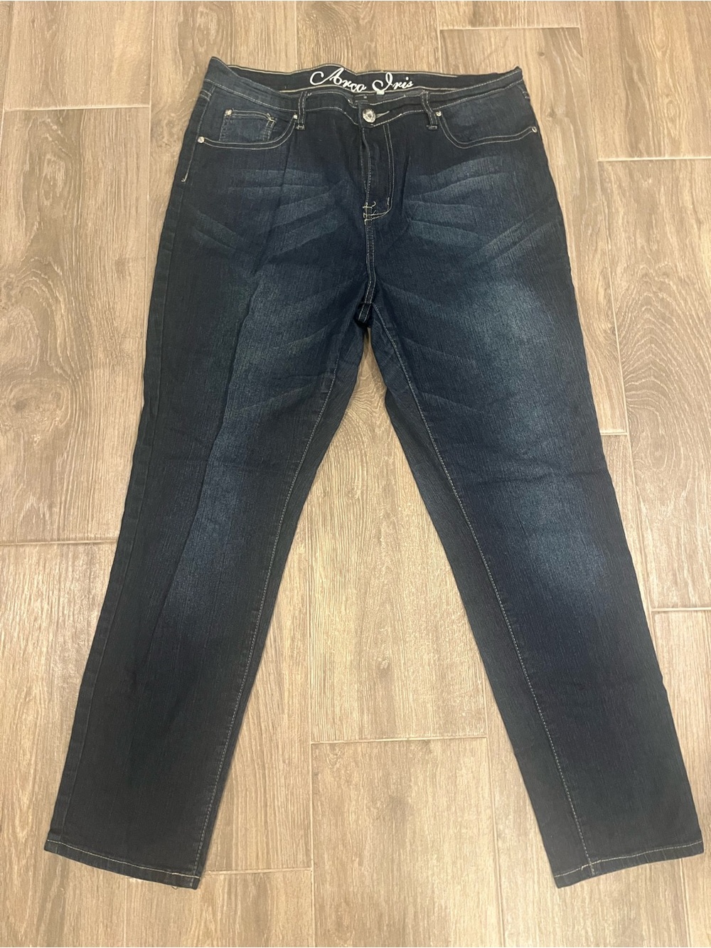 Arco Iris Dark Wash Skinny Jeans